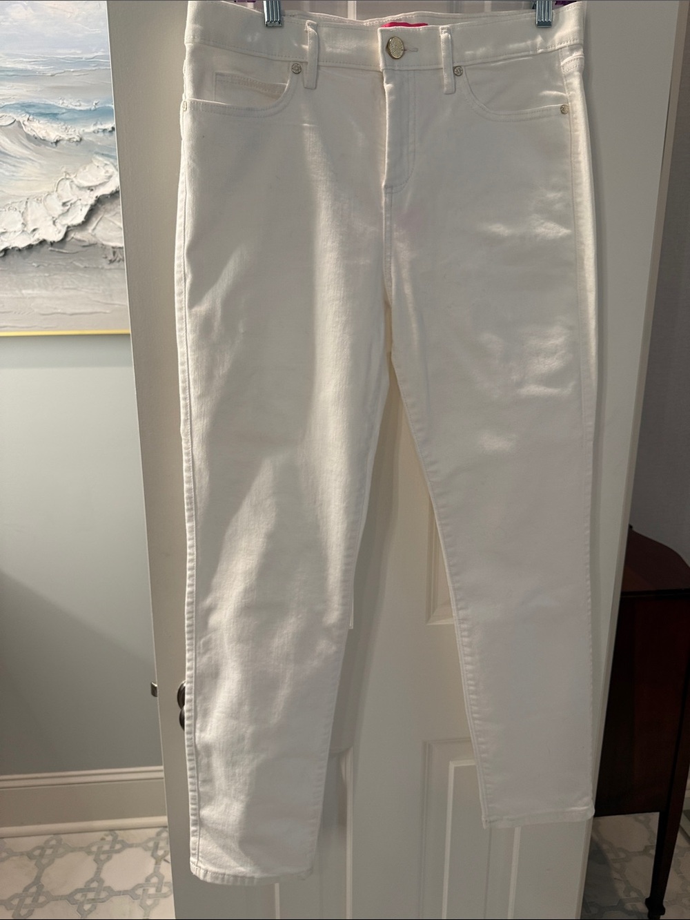 Lilly Pulitzer White Skinny Jeans